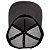 Boné RVCA Aba Curva VA All The Way Trucker Cinza Escuro - Imagem 4