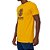 Camiseta Element Vertical Masculina Amarelo - Imagem 3