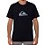 Camiseta Quiksilver Comp Logo Masculina Preto - Imagem 1