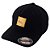 Boné Quiksilver Aba Curva Plate Laser Preto/Dourado - Imagem 1