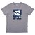 Camiseta Billabong United Stacked III Masculina Cinza Mescla - Imagem 4