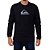 Camiseta Quiksilver Manga Longa Comp Logo Masculina Preto - Imagem 6