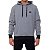 Moletom Quiksilver Fechado Patch Masculino Cinza - Imagem 1