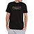 Camiseta Hurley Silk Established Masculina Preto - Imagem 1