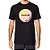 Camiseta Hurley Silk Circle Masculina Preto - Imagem 1
