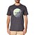 Camiseta Hurley Silk Circle Masculina Preto Mescla - Imagem 1