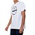 Camiseta Quiksilver Hard Wired Masculina Branco - Imagem 3