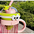 Garrafa Meme rosa 25x12x12 - Imagem 3