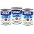 Leite Evaporado / Leche Evaporada Gloria Nestle 390g kit 3 Leches - Imagem 1