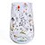 Vaso de Vidro Transparente com Decoração em Estampa Floral P - Imagem 1