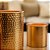 Vaso de Metal Dourado - Jogo 2 Peças - Imagem 3