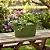 Balde De Metal Oval Decorativo Verde Musgo - Imagem 3