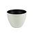 Vaso Plastico Leuca Crema - Imagem 1