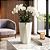 Vaso Diamante Leuca Crema - Imagem 3