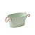 Vaso Cachepot Duplo Bolinhas Metal - Imagem 5