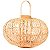 Luminaria De Bambu Oval G - Imagem 1