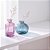Kit 2 Garrafas de Vidro Coloridas Decorativas Lilás e Azul - Imagem 4