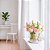 Kit 3 Vasos de Vidro Floral Decorativos p/ Flores Plantas - Imagem 3