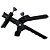 Alicate Nivelador Nylon Deplasti - Imagem 1