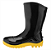Bota Preta Solado Amarelo (C.M) 41 Marluvas - Imagem 1