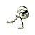 Cabide Duplo Inox / Aluminio Start Cr - Imagem 1