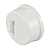 Cap Esgoto 50mm Branco Fortlev - Imagem 1