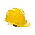 Capacete C/carneira Amarelo Plastcor - Imagem 1