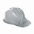 Capacete C/carneira Cinza Plastcor - Imagem 1