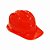 Capacete C/carneira Laranja Plastcor - Imagem 1
