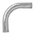 Curva P/eletroduto Zincado Perfil C 1x90 - Imagem 1