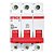 Disjuntor Din Trip  16a Sd63 C 3ka Steck - Imagem 1