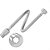 Engate Flexivel 1/2" 30cm Inox Cromado Censi - Imagem 1
