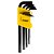 Jogo Chave Allen 1,5 a 10m 9 Pcs Medio Titanium - Imagem 1