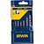 Kit Broca Aco Rapido com 7 Pecas 2,0 a 6,0mm Irwin - Imagem 1