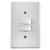 Modulo Embutir 2 Interruptores Simples 6a Stylus Ilumi - Imagem 1