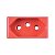 Modulo Tomada 20a S/placa Vermelho Liz/lux Tramontina - Imagem 1