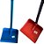 Pa de Lixo Plastico C/cabo 60cm Longo Style - Imagem 1