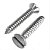 Paraf Atarrax Chata Fenda (B3) 3,5x19mm Zincado - Imagem 1
