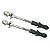 Parafuso de Fixacao Inox C/canopla Abs S-12 (Par) Cr - Imagem 1