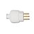 Pino Macho 2p+t Robust 20a Branco Ilumi 14360 - Imagem 1