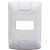 Placa 4x2 1 Posto Horizontal Aria - Imagem 1