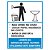 Placa Sinal Poliestireno 15x20 "proc.Sanitario Masc" - Imagem 1