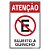 Placa Sinal Poliestireno 20x30 "proib.Est.Suj.Guinch" - Imagem 1
