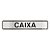 Placa Sinal. 05X25 "caixa" - Imagem 1