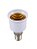 Soquete Adaptador E14 para E27 - Imagem 1
