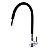 Torneira Cozinha Mesa B. Movel e Flex. 5/8" Black Vitacor 1/4v Alfa - Imagem 1