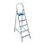 Escada Aluminio 5 Degraus Uso Domestico Alumasa - Imagem 1