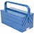 Caixa Ferramentas 5 Gavetas 40x20x21cm Azul Fercar - Imagem 1