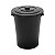 Lixeira com Tampa 60l Rd Black 242 - Imagem 1
