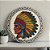 Mandala Caboclo Pintada a Mão MDF Decorativa - Imagem 2